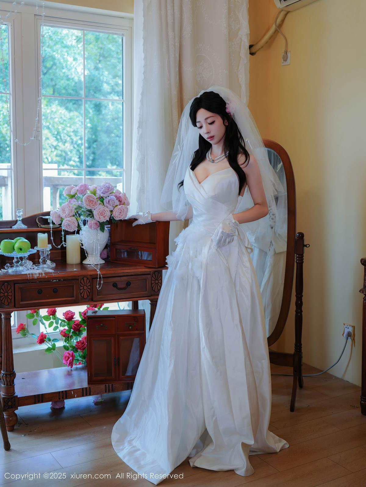 图片[3]-秀人XiuRen 2025.09.16 No.10769 朱朱molly 婚纱新娘风格 写真 (54P)-ABC库