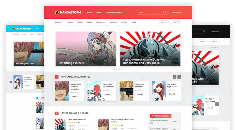 Madara 2.2.2.1主题源码 | 响应式WordPress漫画小说主题模板-ABC库