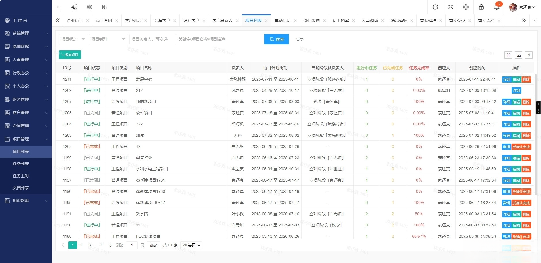 开源OA办公系统+管理系统v5.8 适用于PC端+手机端-ABC库