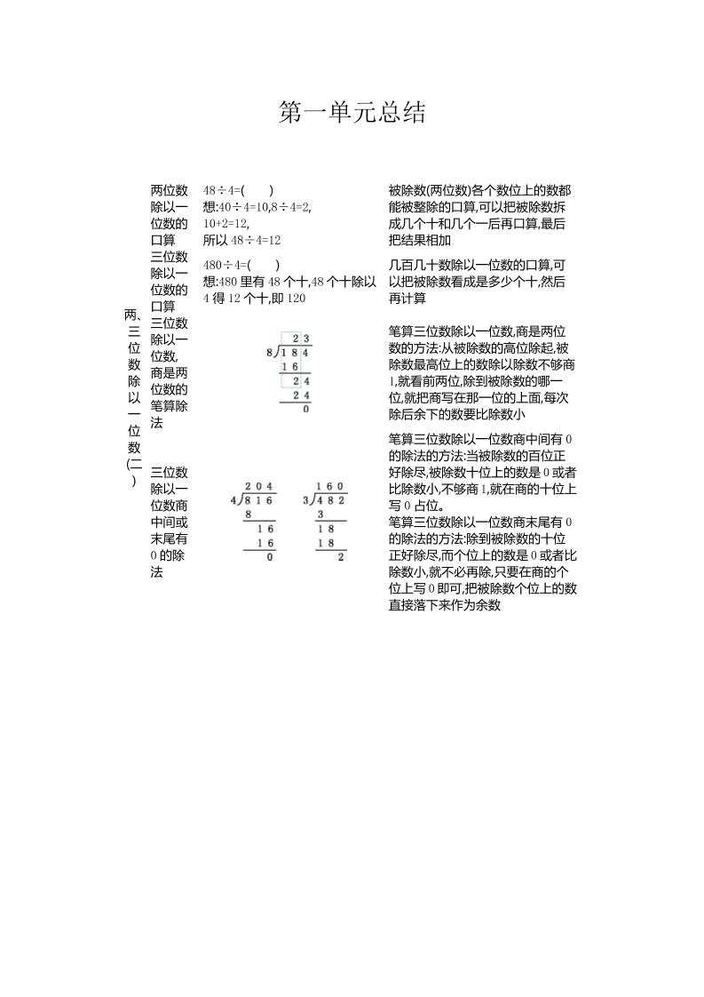 三下青岛版数学全册重点-ABC库